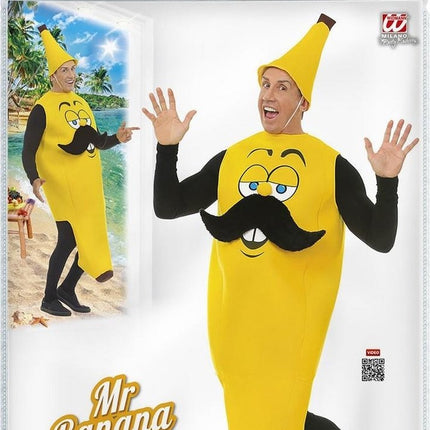 Disfraz de plátano amarillo