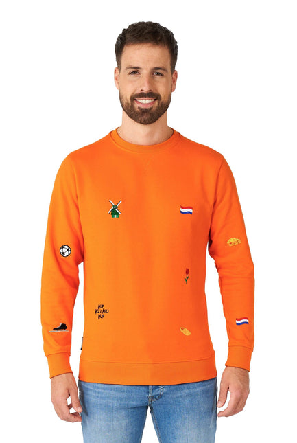 Jersey Holland Hup Naranja Hombre <tc>OppoSuits</tc>