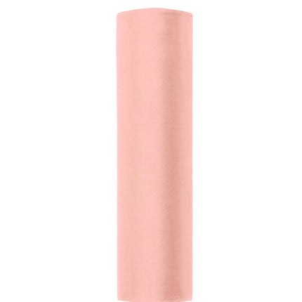 Tela Organza Rosa Pastel 16cm 9m