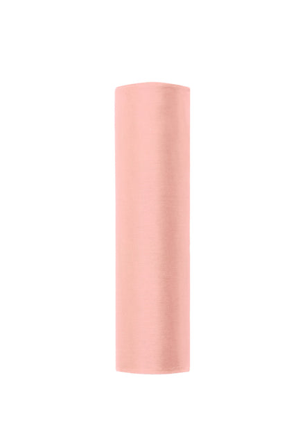Tela Organza Rosa Pastel 16cm 9m
