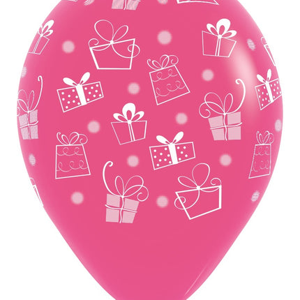 Globos Regalos Mix 30cm 12pcs