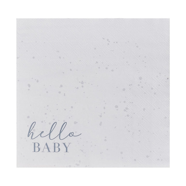 Servilletas Hello Baby 16.5cm 16pcs