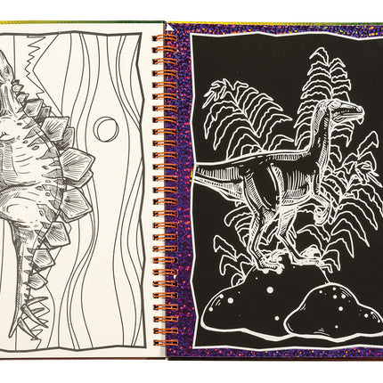 Libro de dibujos de dinosaurios