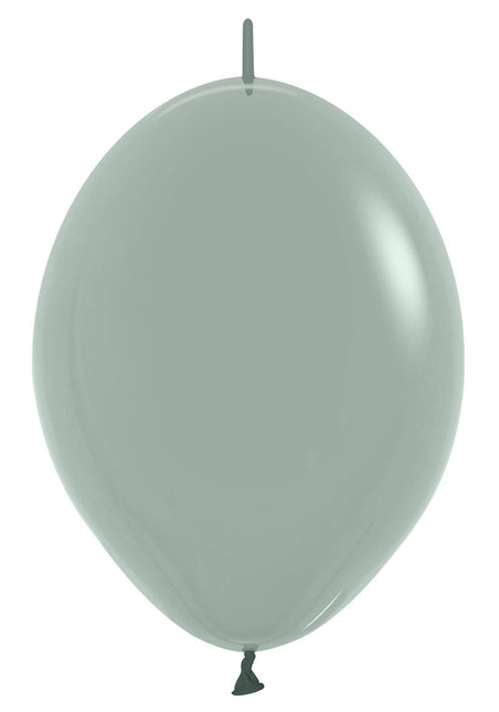 Globos Pastel Atardecer Laurel Verde 30cm 50pcs