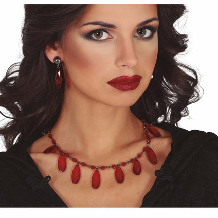 Set de accesorios rojo Rubí