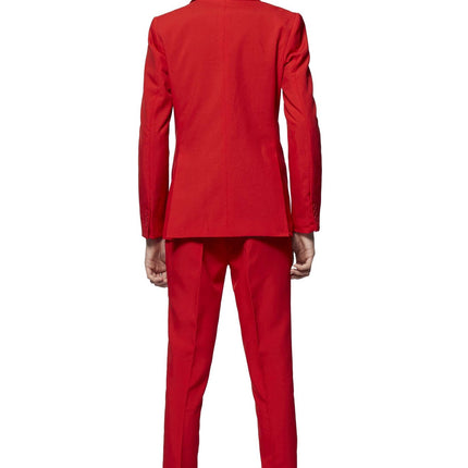 Traje Rojo Niño Adolescente <tc>OppoSuits</tc>