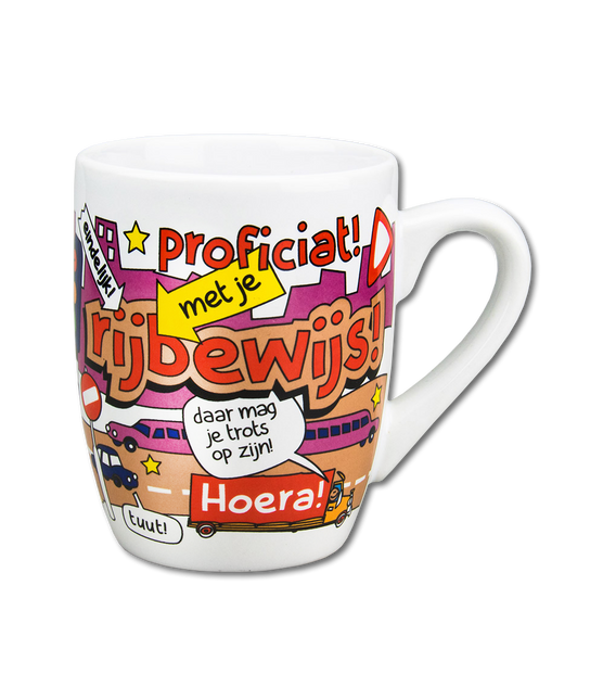 Taza Permiso de conducir 12cm