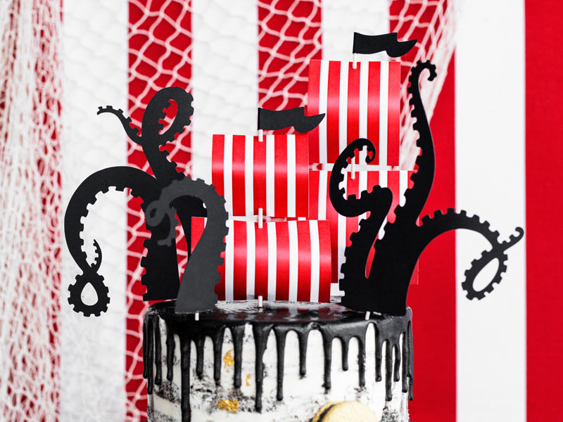 Adorno pirata para tarta 21cm 5pcs