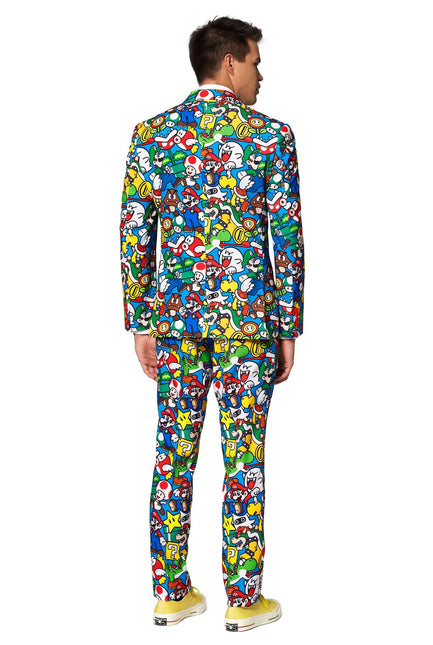 Super Mario Traje Hombres <tc>OppoSuits</tc>