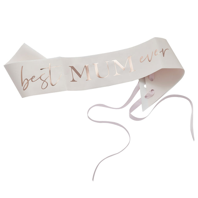 Faja rosa Mejor mamá del mundo 1,54 m