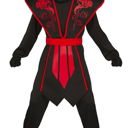 Traje Ninja Niño Sombra Roja