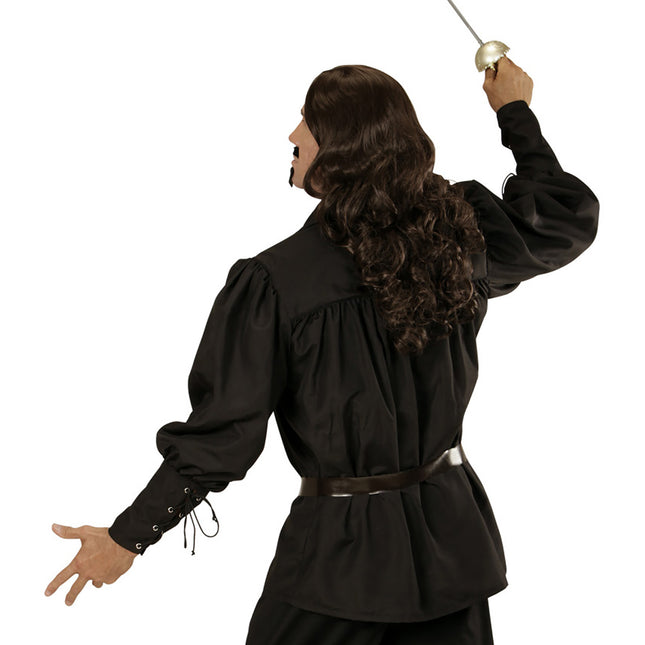 Blusa Pirata Hombres Negros