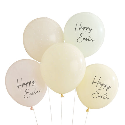 Globos Pascua Feliz Pascua 30cm 5pcs