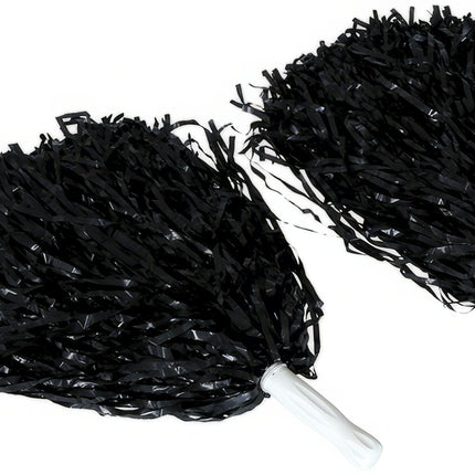 Pompones negros 2ud