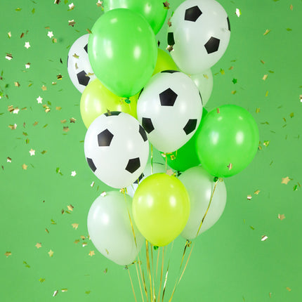 Globos Fútbol 30cm 6pcs