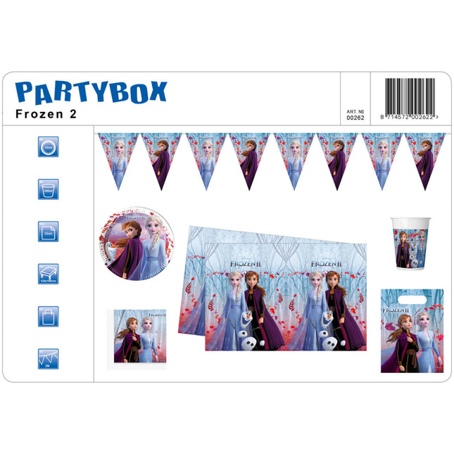 Frozen 2 Party pack 8 niños