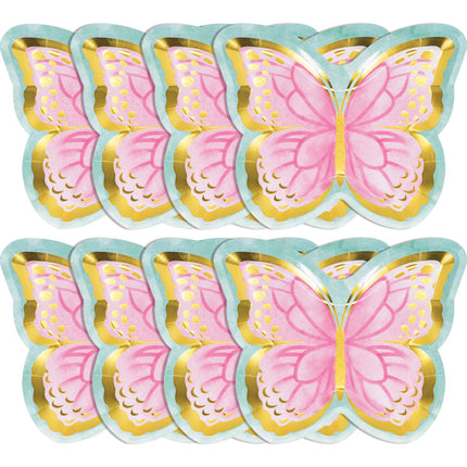 Platos Mariposa 18cm 8pcs