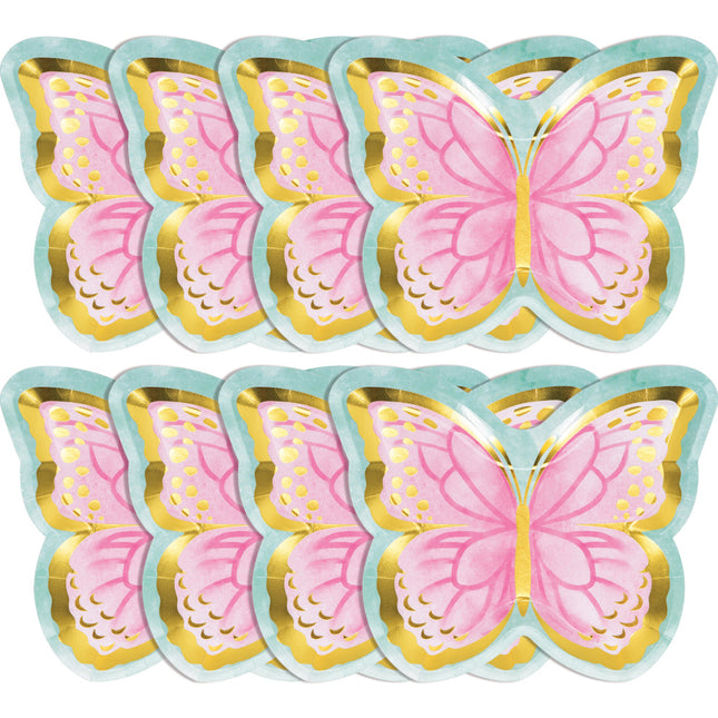 Platos Mariposa 18cm 8pcs