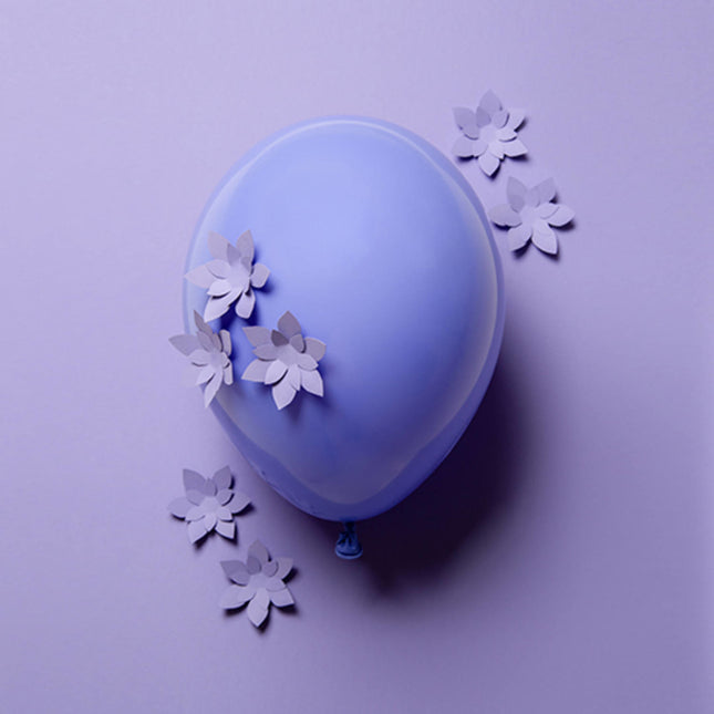 Globos Azul aciano 33cm 50pcs