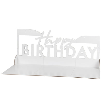 Decoración de mesa Tabla para servir Cumpleaños feliz