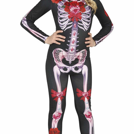 Día De Los Muertos Disfraz Halloween Niña