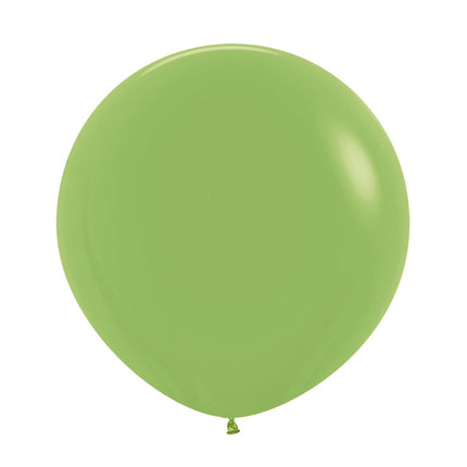 Globos Verde Lima 61cm 10pcs