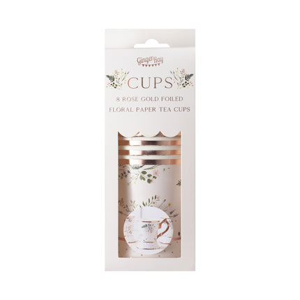 Tazas Taza de té 250ml 8uds.