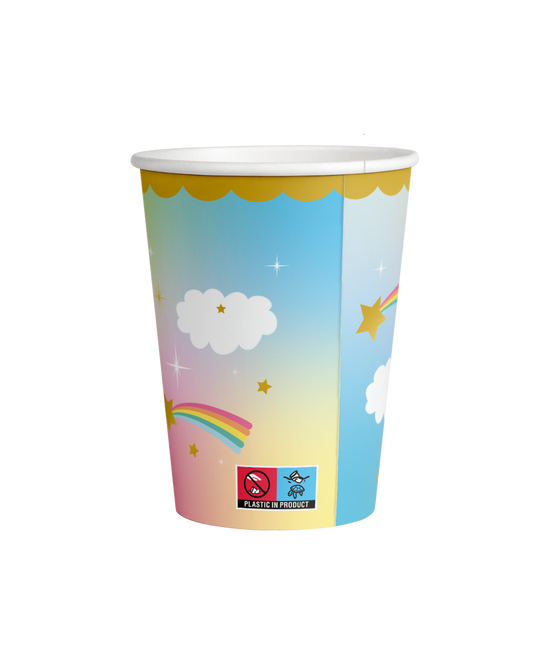 Tazas Unicornio 9cm 8uds