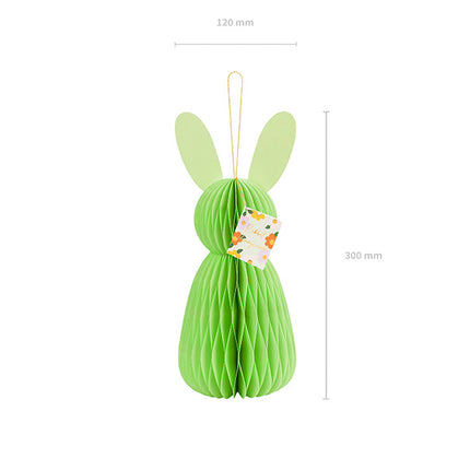 Conejo Panal Verde 30cm