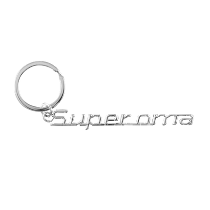Llavero de plata Superabuela
