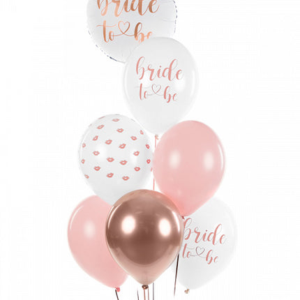 Globos Novia Mix 30cm 6pcs