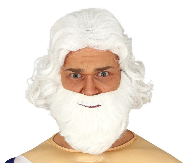 Peluca Barba Blanca