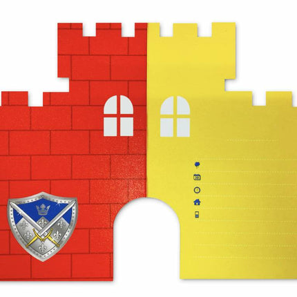 Invitaciones Caballero 8pcs