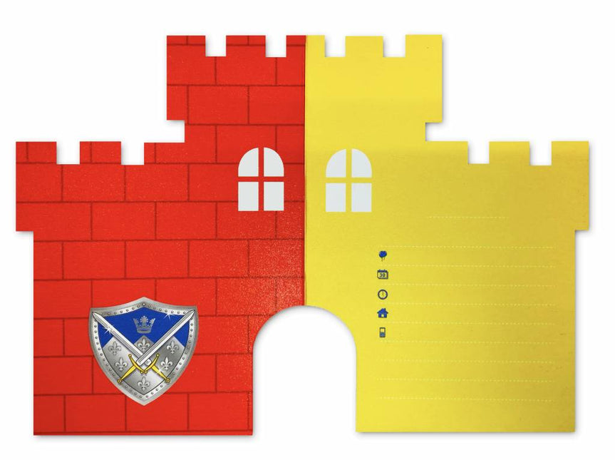 Invitaciones Caballero 8pcs