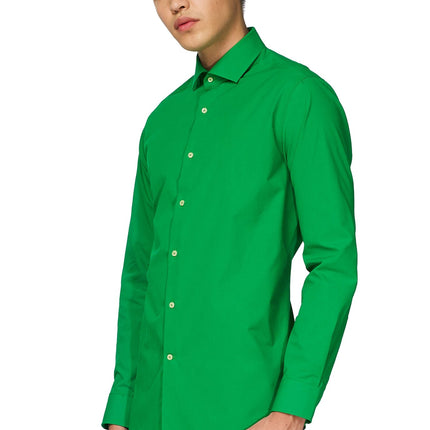 Camisa verde de hombre <tc>OppoSuits</tc>