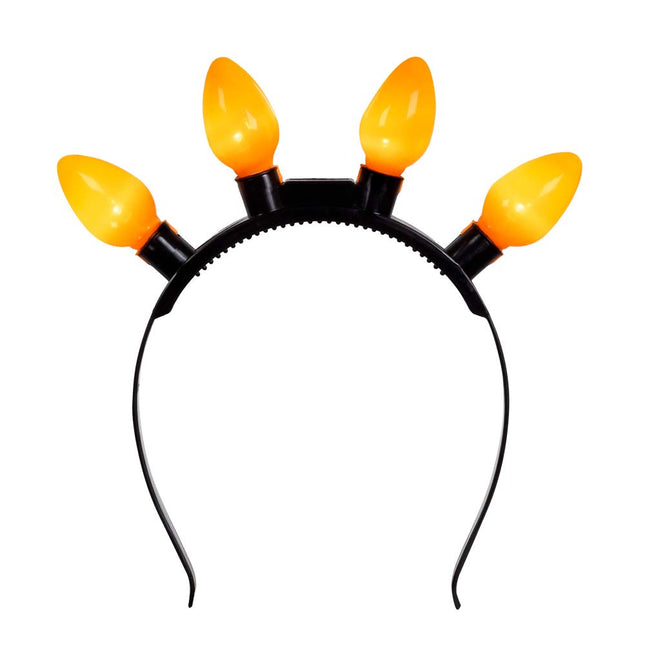 Diadema Naranja Led