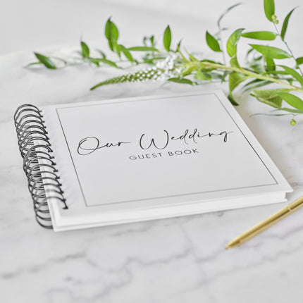 Libro de Visitas Nuestra Boda 21.5cm