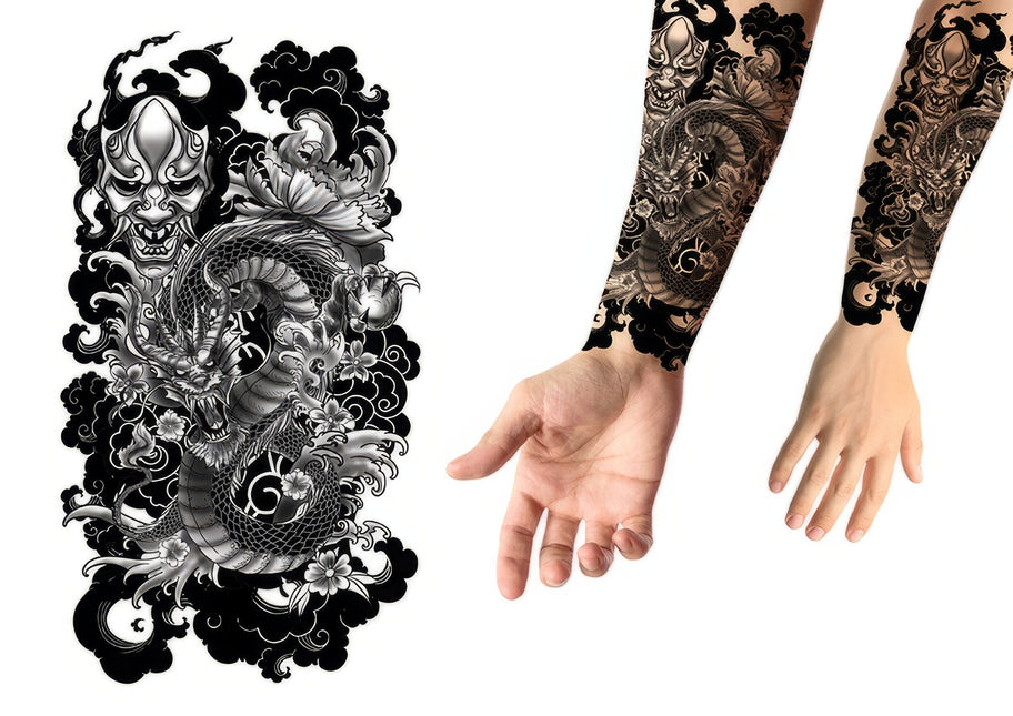 Tatuaje Falso Dragón 30cm