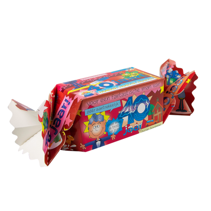 Caja regalo 40 Años Hombre 26cm