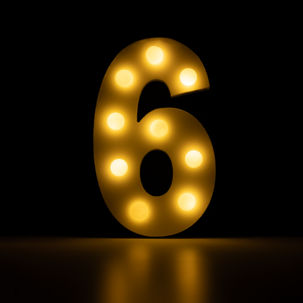 Figura de 6 luces 16,5 cm