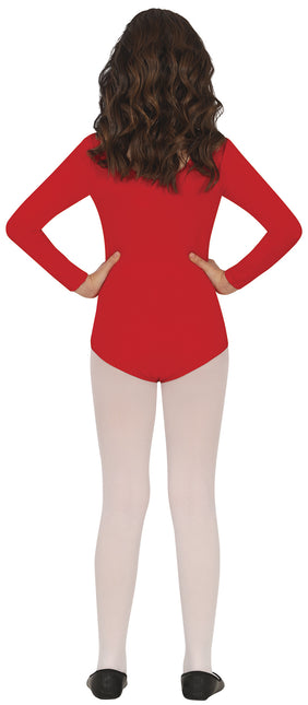 Leotardo de niña Rojo