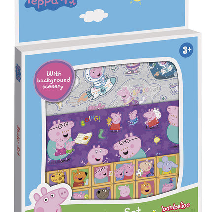 Set de pegatinas Peppa Pig