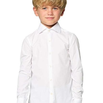 Camisa Blanca Niño <tc>OppoSuits</tc>