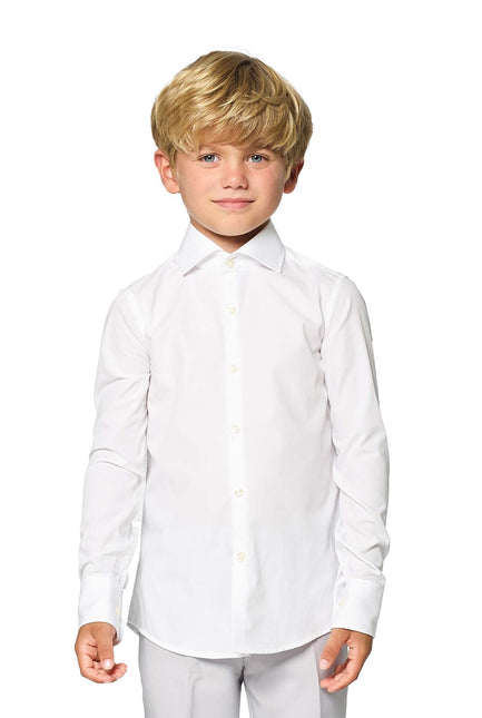 Camisa Blanca Niño <tc>OppoSuits</tc>