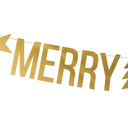 Cuerda de letras Feliz Navidad 1,5 m