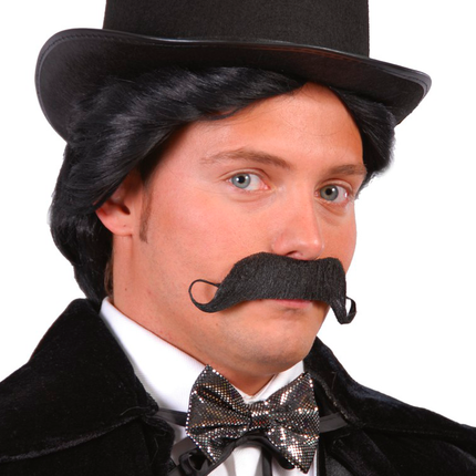 Bigote negro Rizo