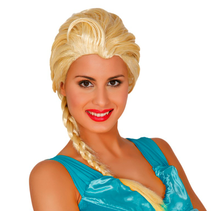 Peluca Princesa de Hielo