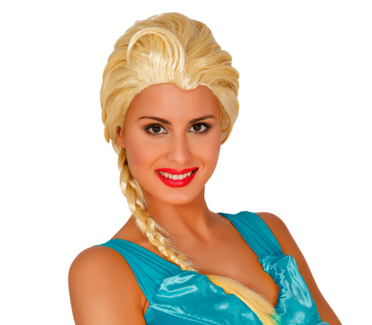Peluca Princesa de Hielo