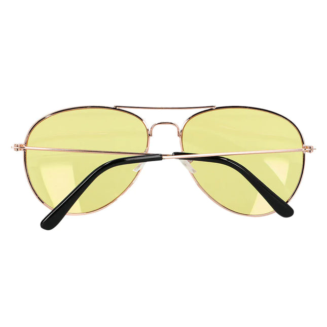 Gafas Neon 80S Azul Amarillo