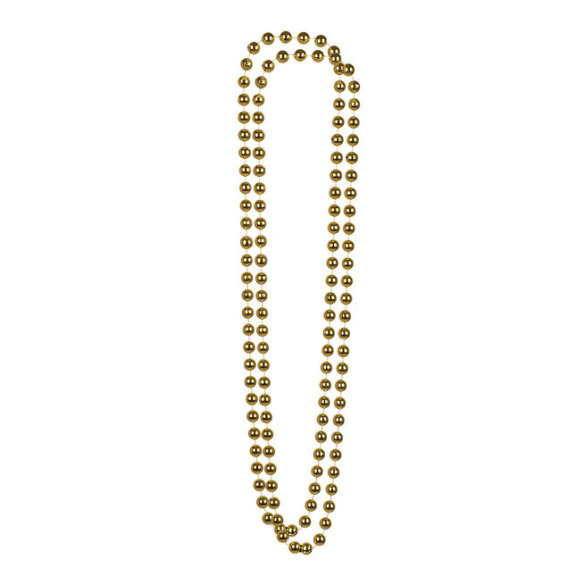 Collares Perlas Oro 2pcs